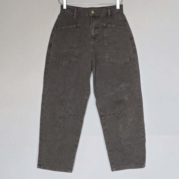High-Waisted Gray Women's Pants - Picture 11 of 12